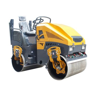 1t 2t 3t rouleau hydraulique complet compacteur avec certificat CE et puissance de 11,5 kW