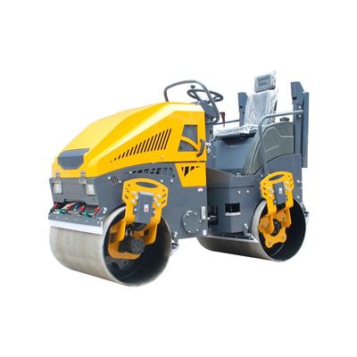 1t 2t 3t rouleau hydraulique complet compacteur avec certificat CE et puissance de 11,5 kW