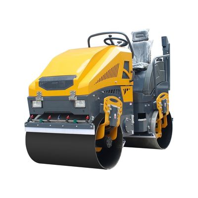 1t 2t 3t rouleau hydraulique complet compacteur avec certificat CE et puissance de 11,5 kW